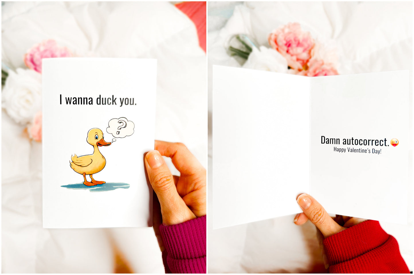 Cheeky Valentine’s Day Greeting Cards - Girl Code Couture