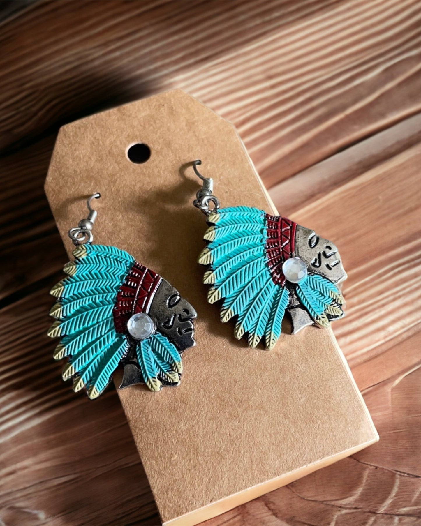 Spirit Feather Statement Earrings