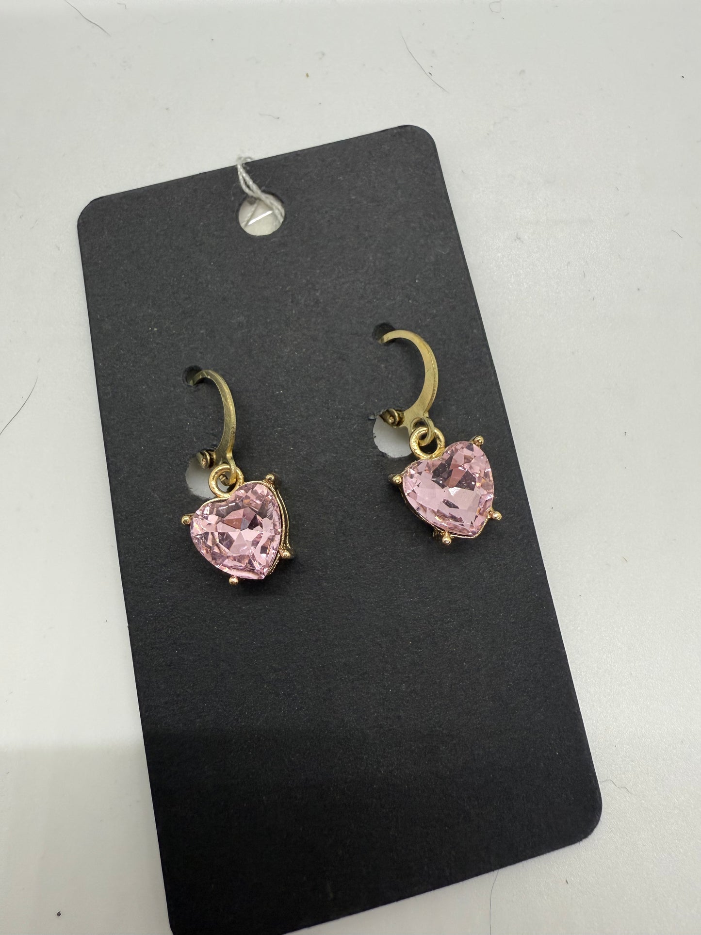 Sweetheart Charm Drop Earrings