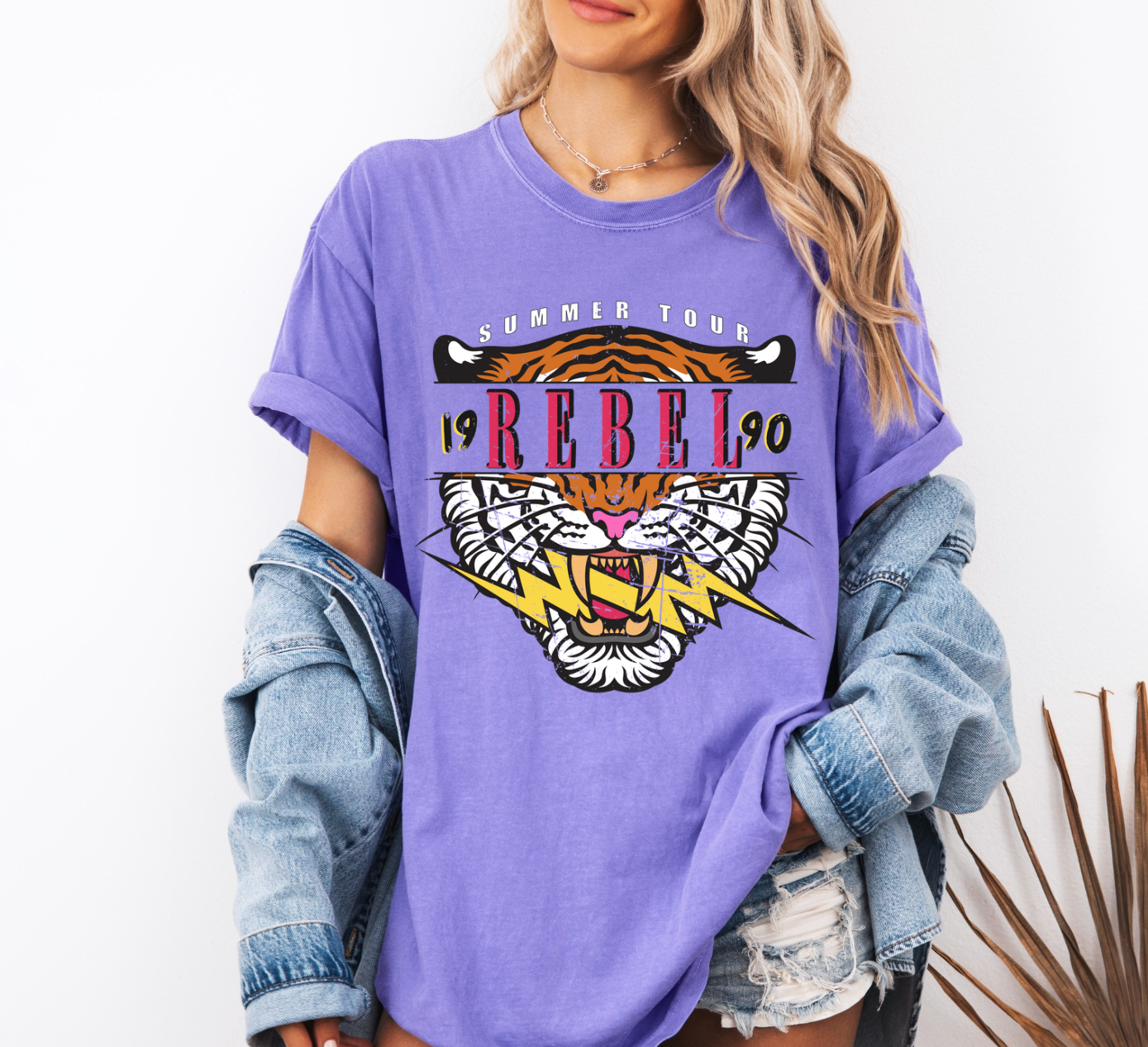 Rebel Tiger 1990 Graphic Tee