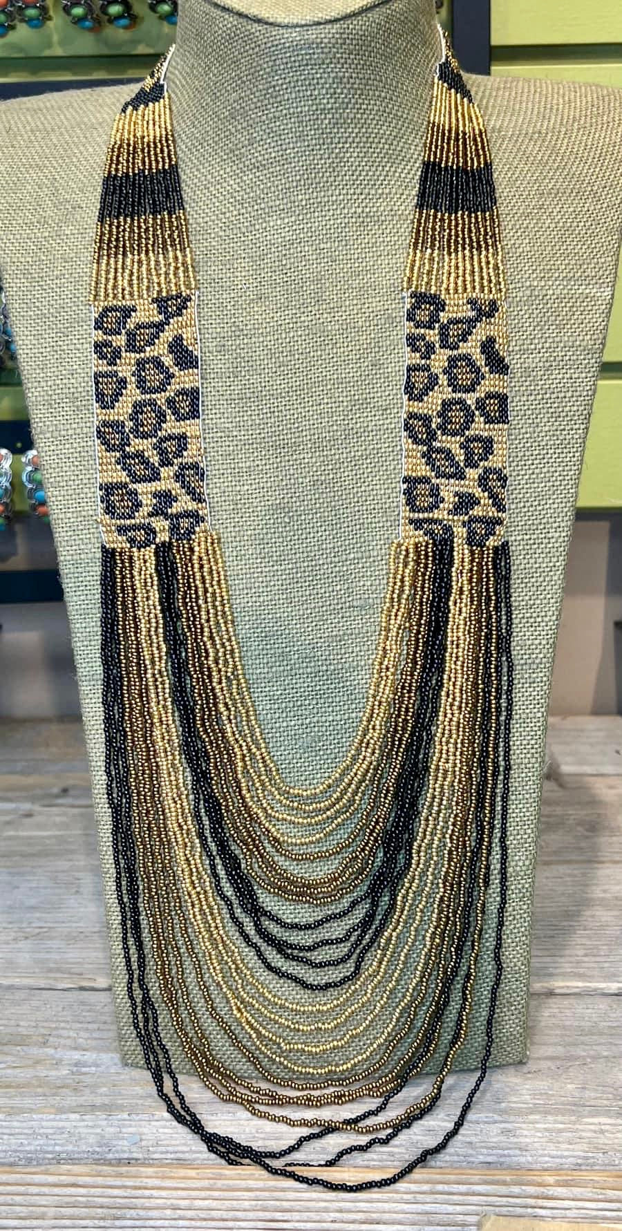 Savanna Luxe Beaded Necklace