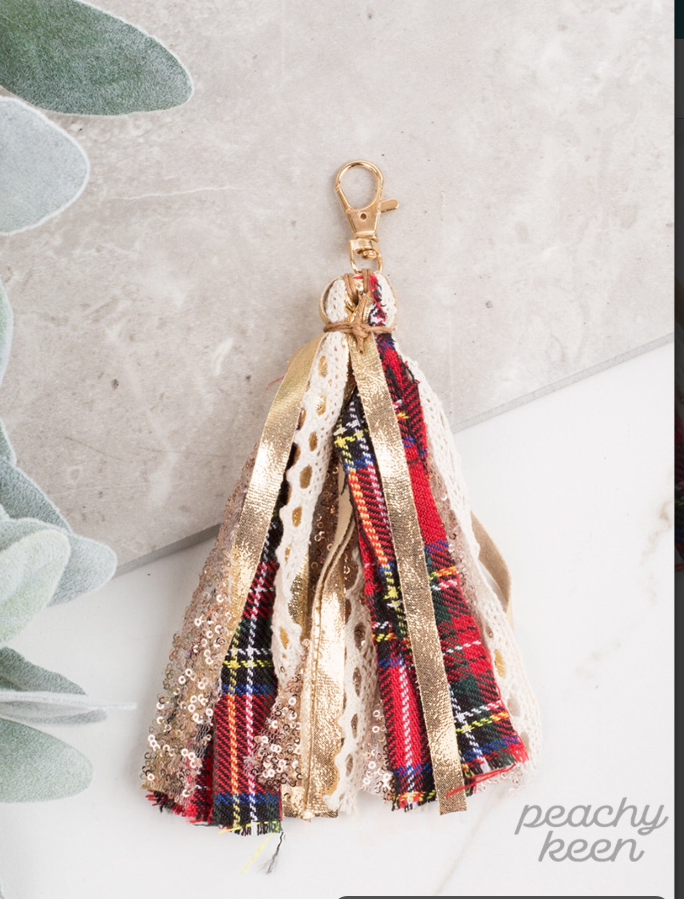 Deck the Halls Keychain