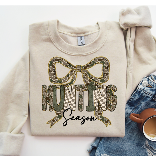 Hunting Season Graphic Crewneck