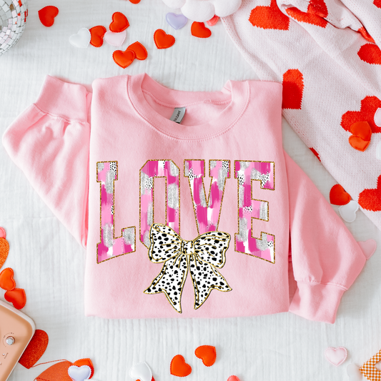 Paint Stroke Love Graphic Tee