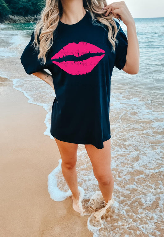 Adult Kiss Graphic Tee