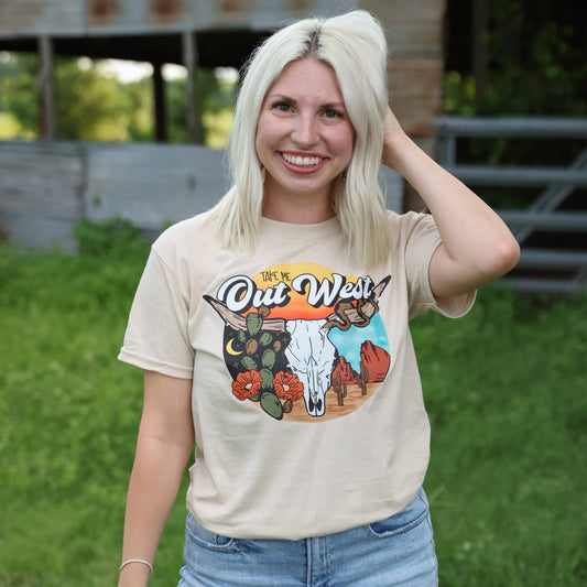 Take Me Out West Graphic Tee