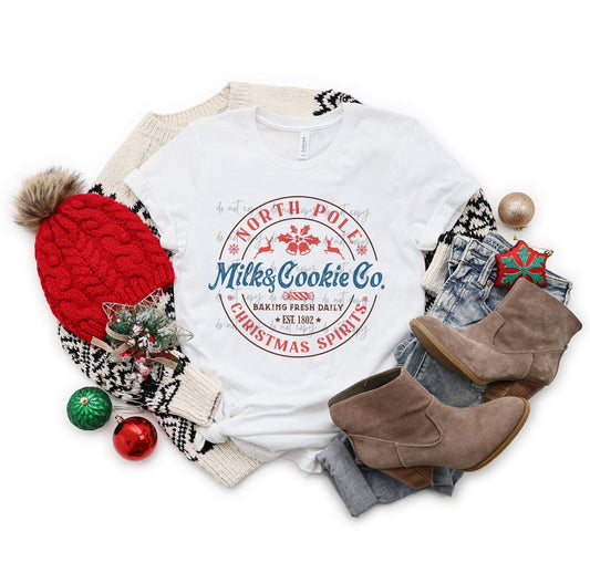 North Pole Christmas Spirits Milk & Cookies Co