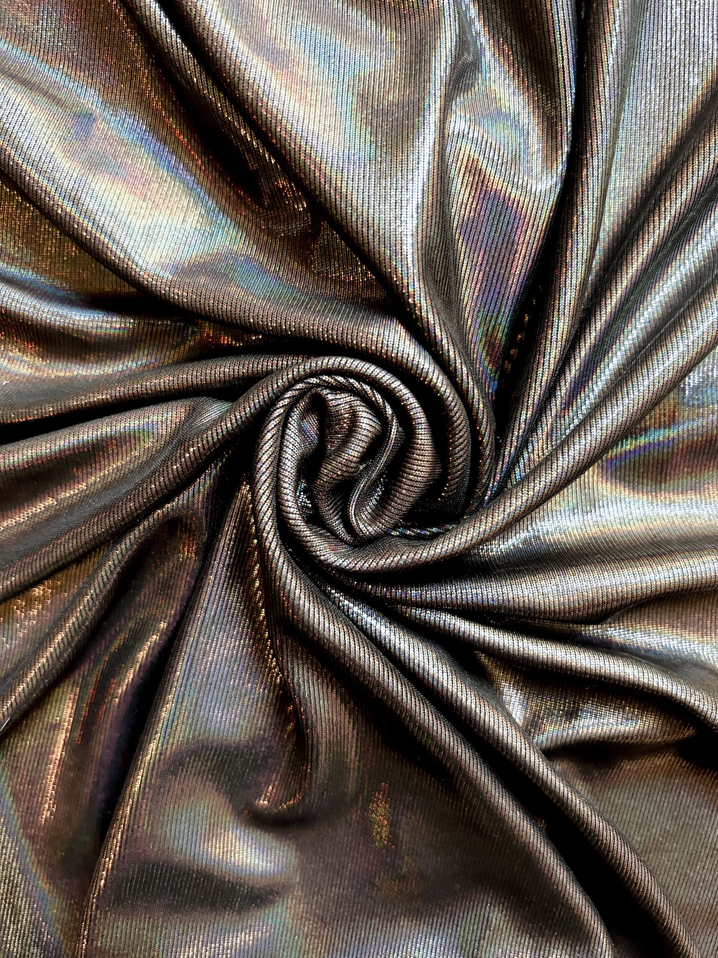 Halo Holographic Button - Up Blouse - Girl Code Couture