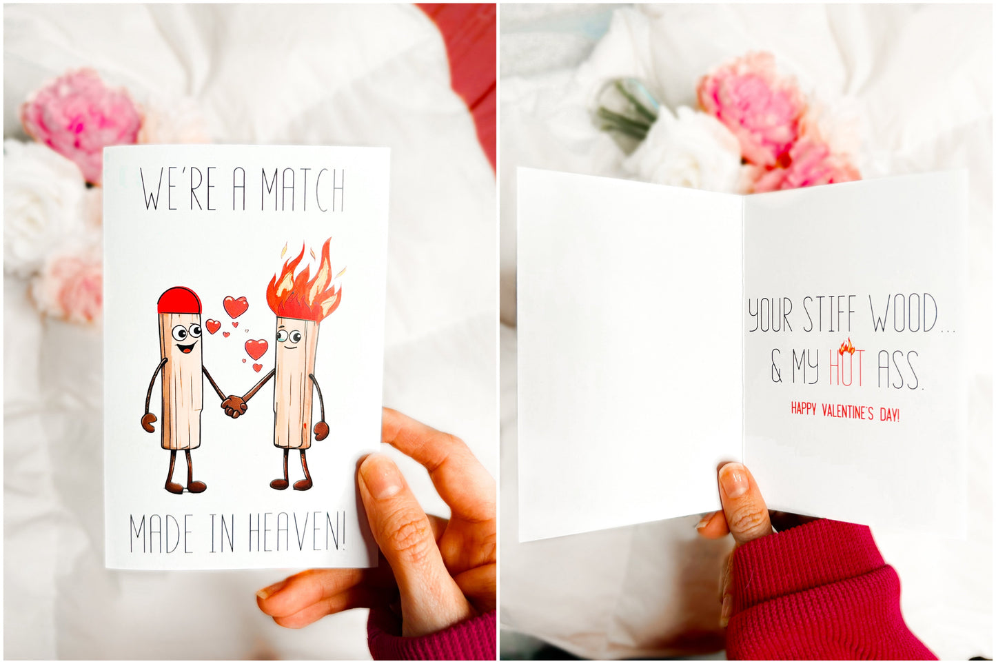 Cheeky Valentine’s Day Greeting Cards - Girl Code Couture