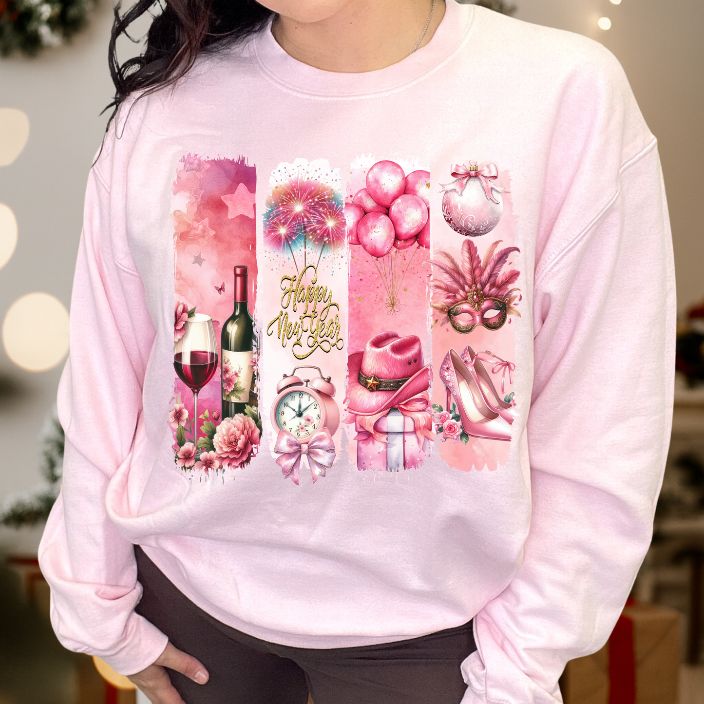 NYE Paint Stroke Graphic Crewneck