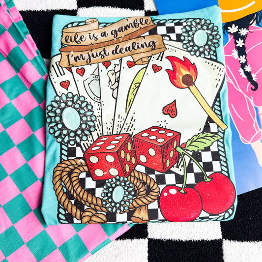 Life Is A Gamble Graphic Tee