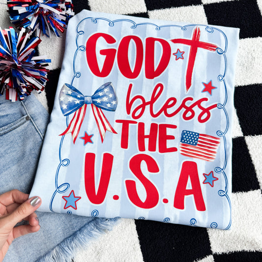 God Bless The USA Graphic Tee