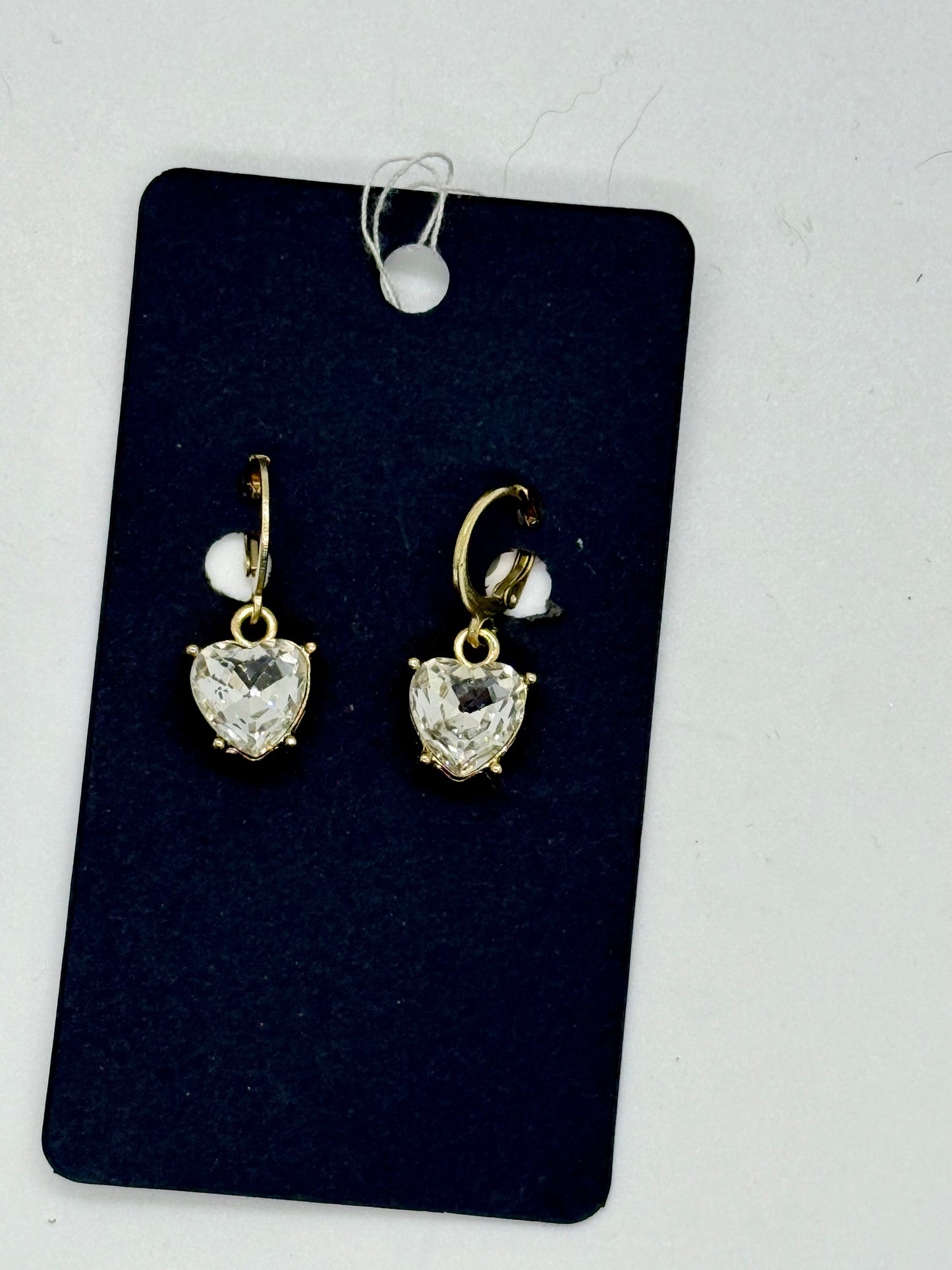 Sweetheart Charm Drop Earrings