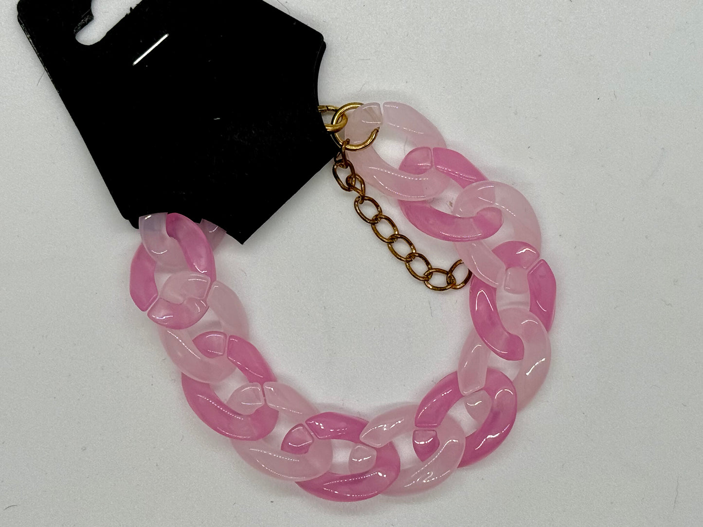 Color Pop Chunky Chain Bracelets