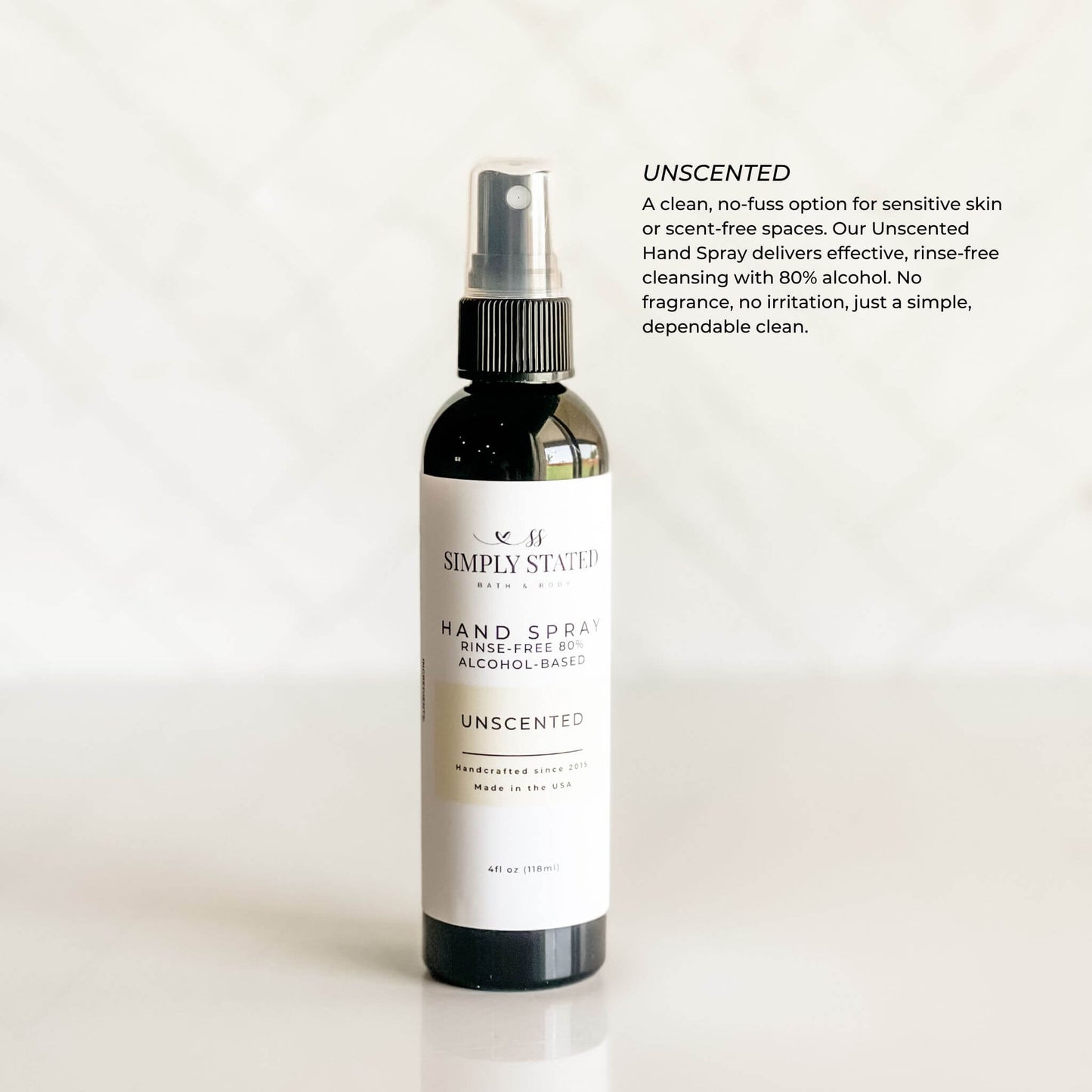 Hand Spray (80% Alcohol-Based, Rinse-Free)