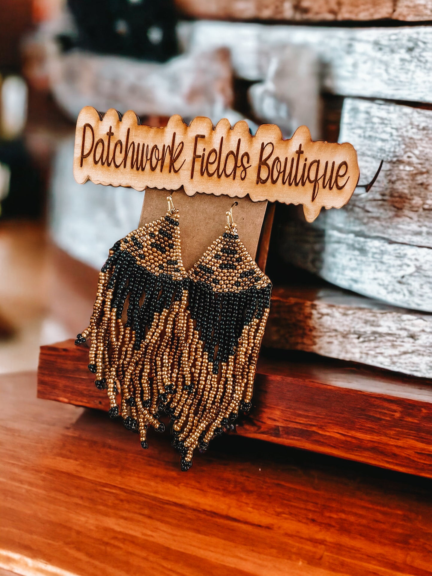 Wild Luxe Fringe Earrings