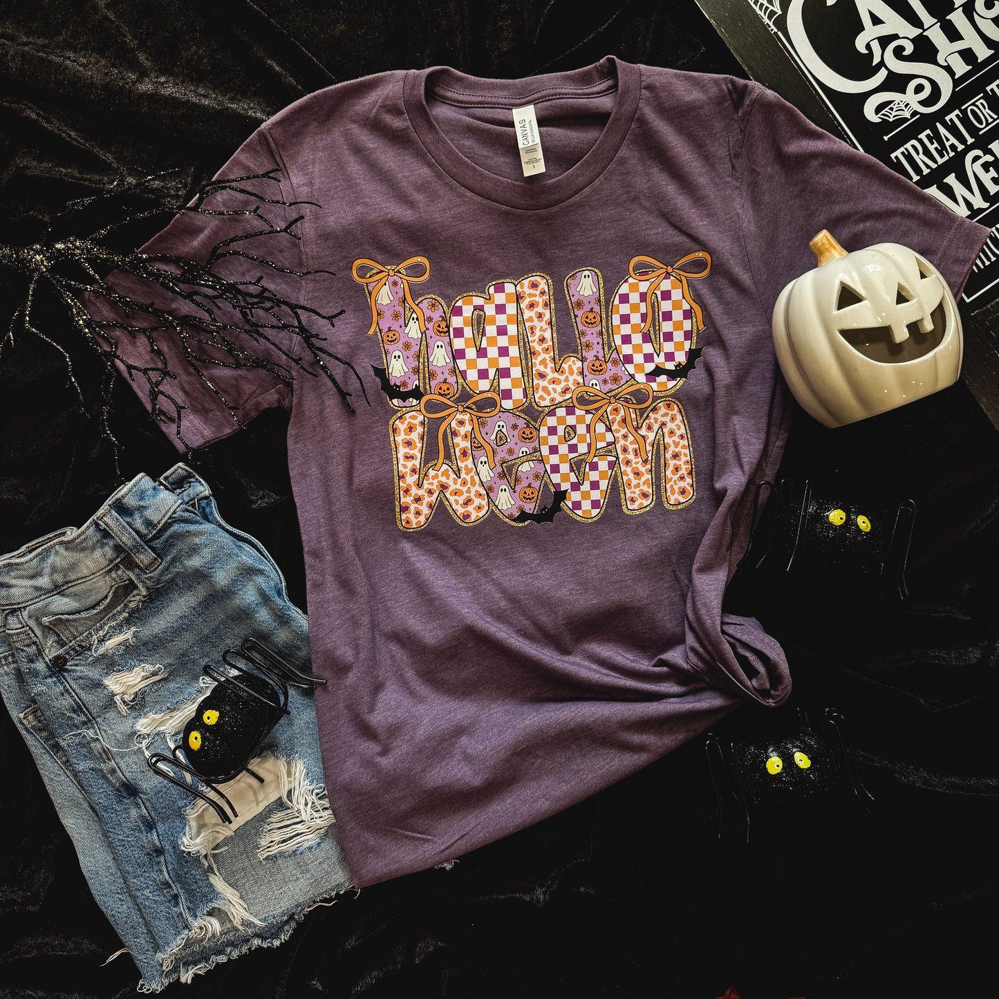 Retro Halloween Soft Graphic Tee
