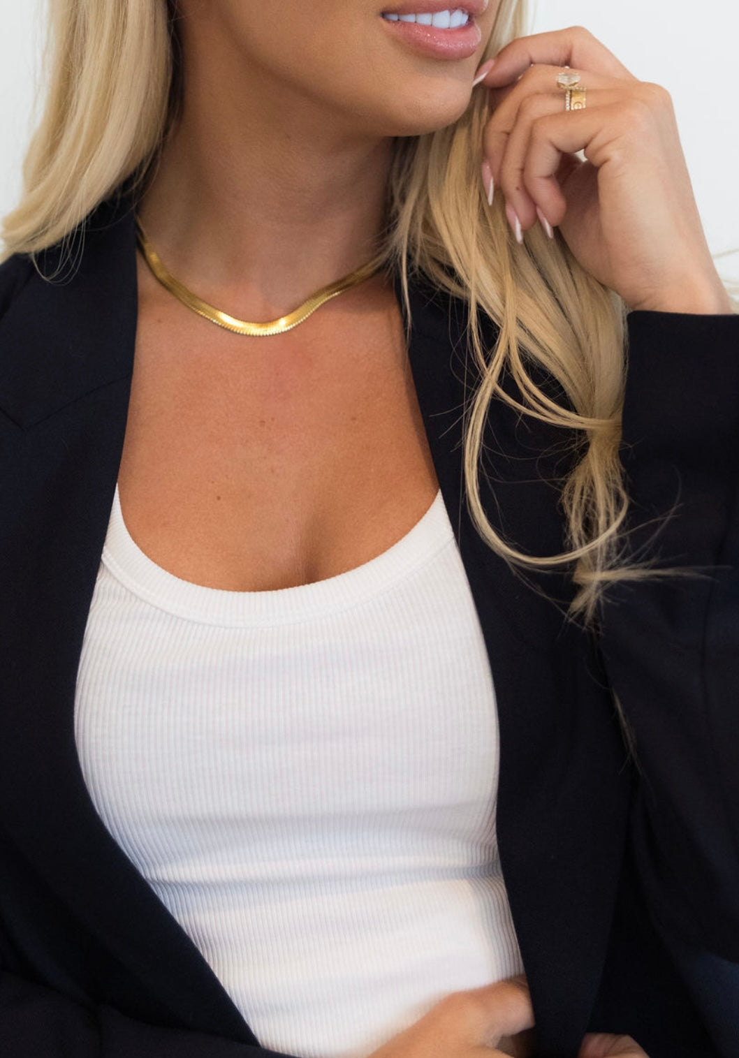 HERRINGBONE NECKLACE