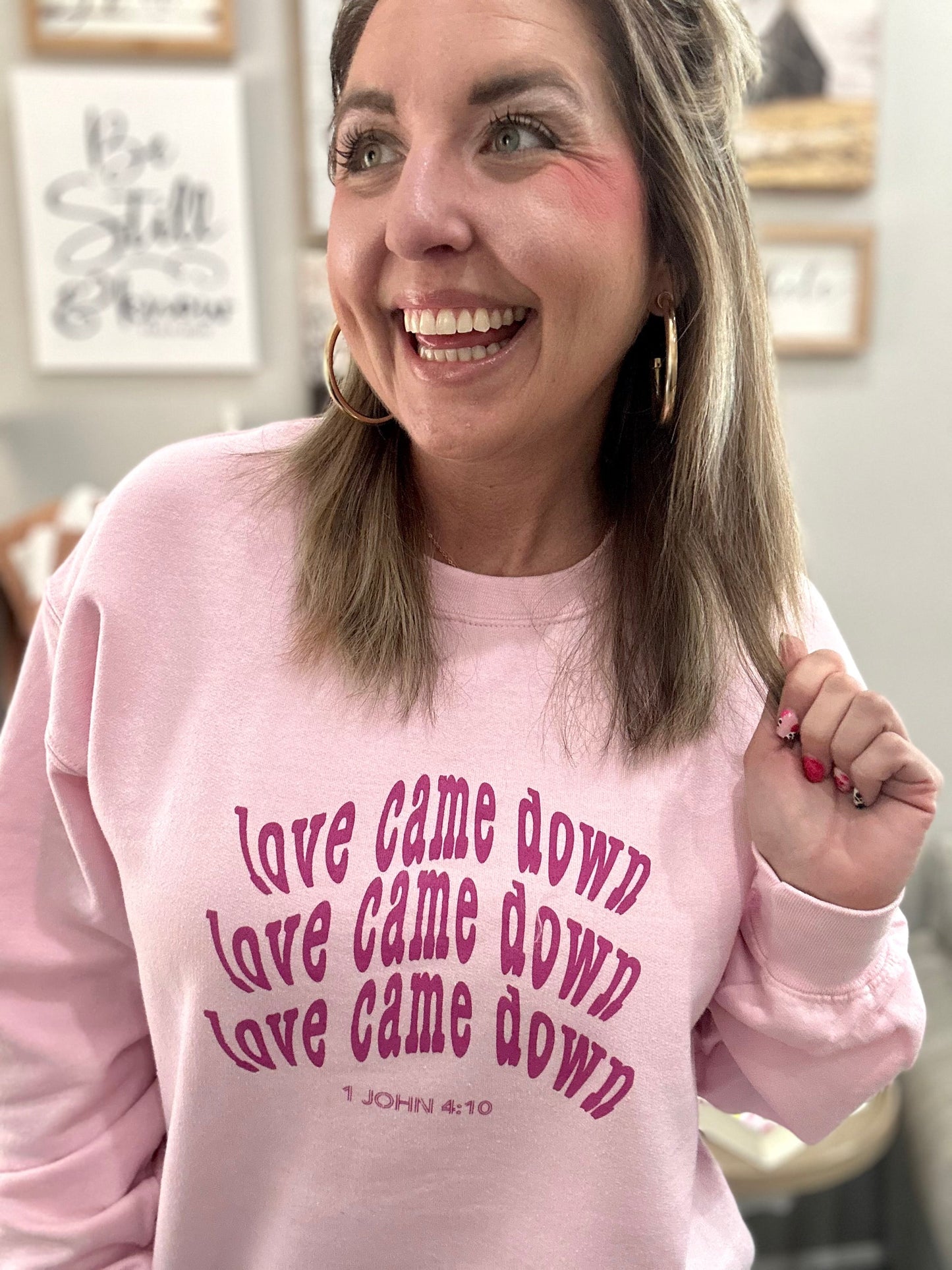 love came down sweatshirt