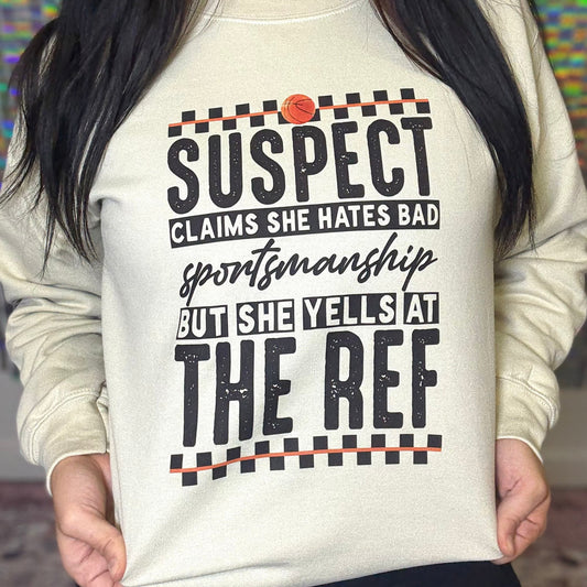 Yells At The Ref Graphic Crewneck