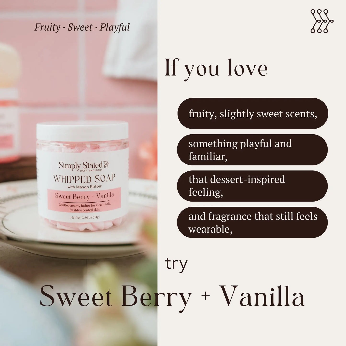 Sweet Berry + Vanilla Foaming Body Polish