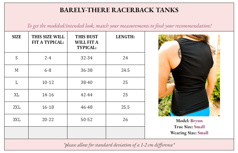 Ryder Racerback Barely - There Tank - Girl Code Couture