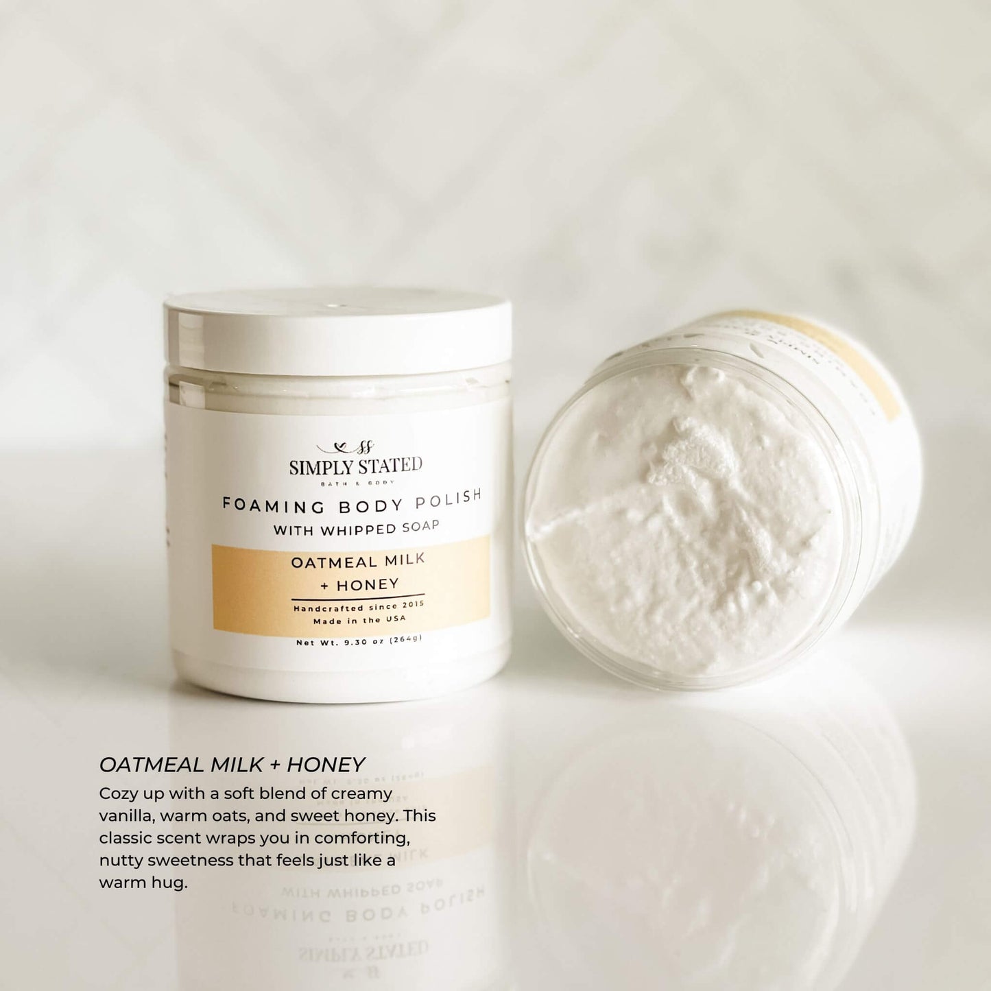 Signature Foaming Body Polish – 3-in-1 Cleanse, Exfoliate & Moisturize