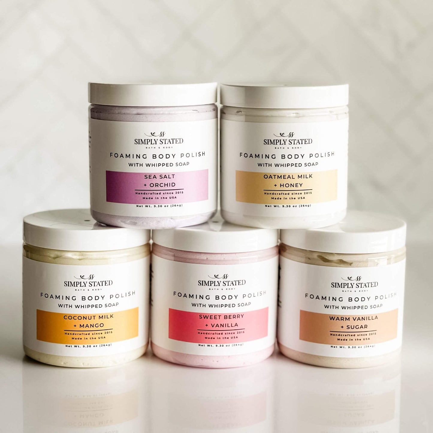 Signature Foaming Body Polish – 3-in-1 Cleanse, Exfoliate & Moisturize