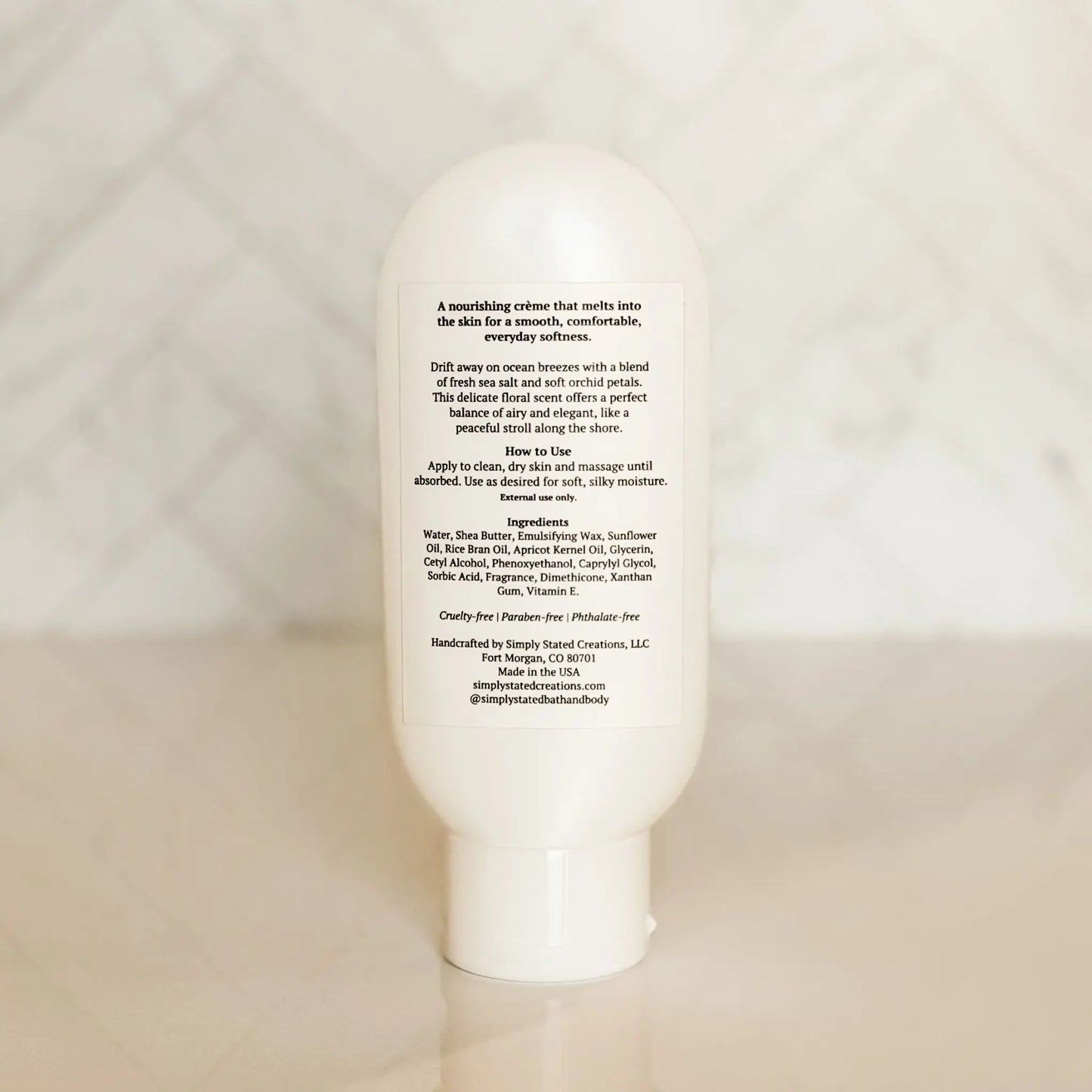 Sea Salt + Orchid Body Creme