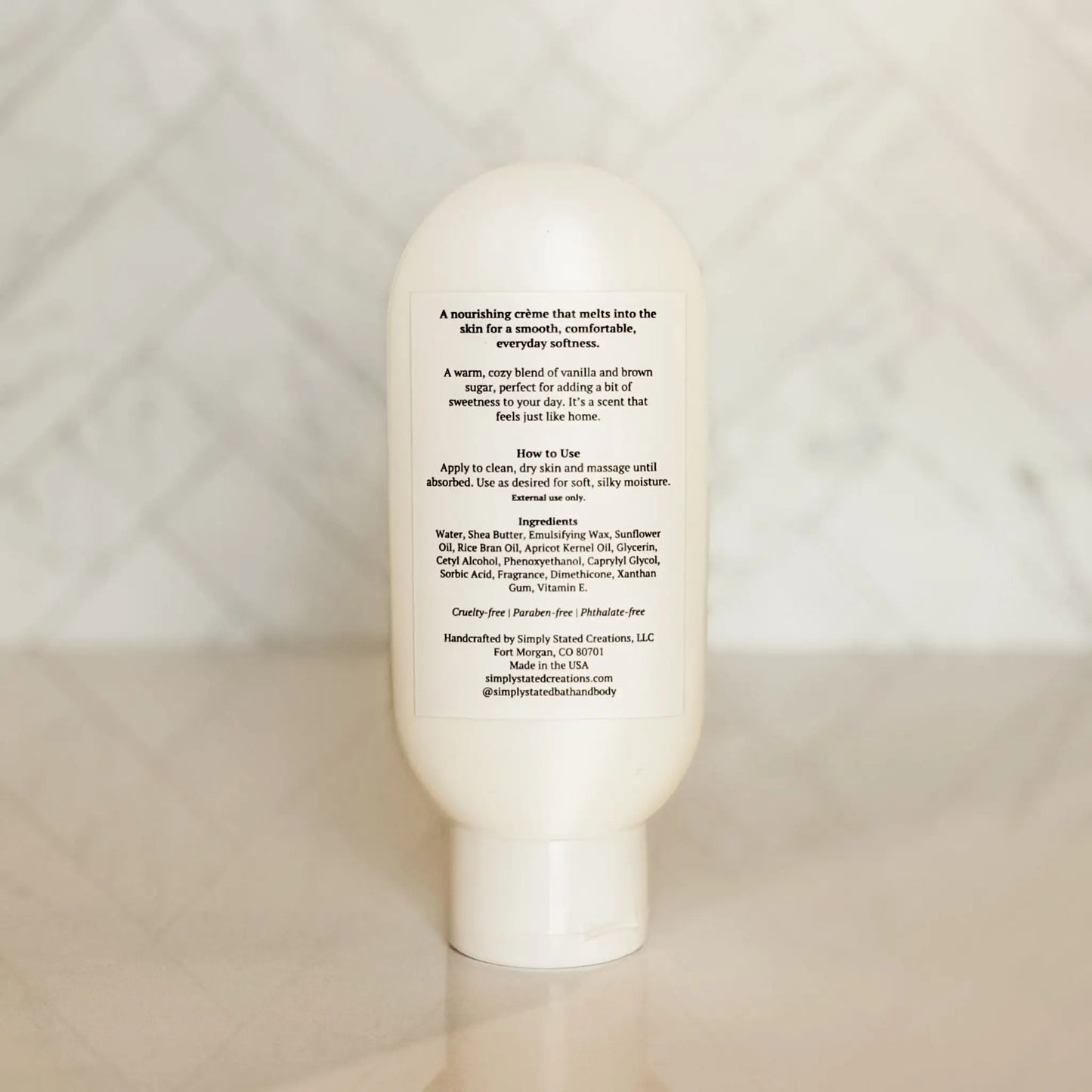 Warm Vanilla + Sugar Body Creme