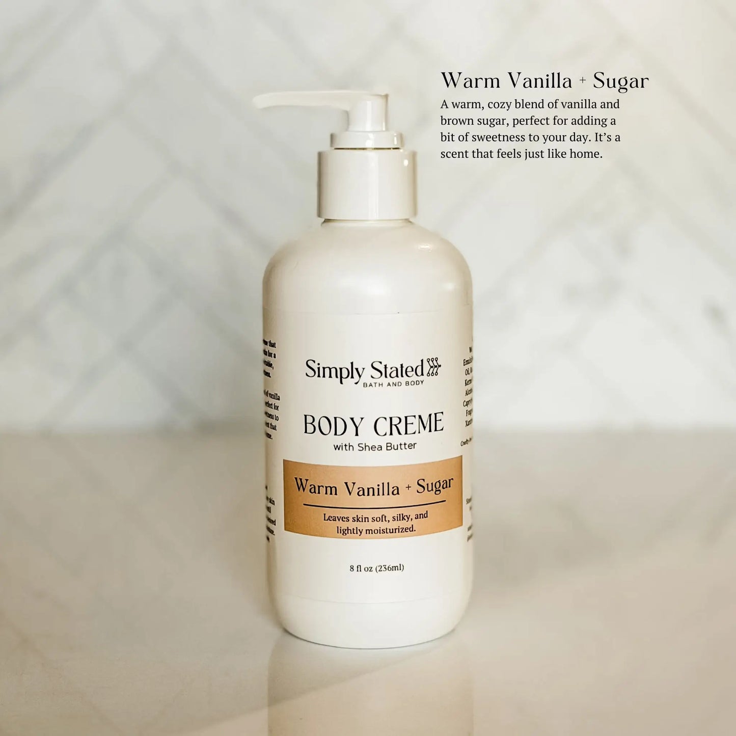 Warm Vanilla + Sugar Body Creme
