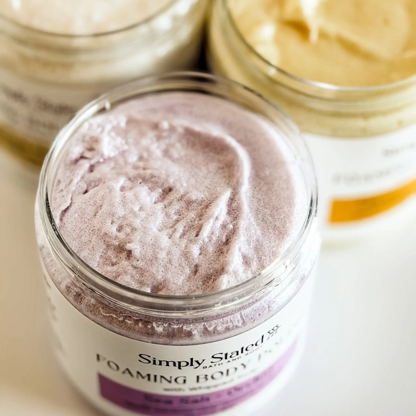 Sea Salt + Orchid Foaming Body Polish