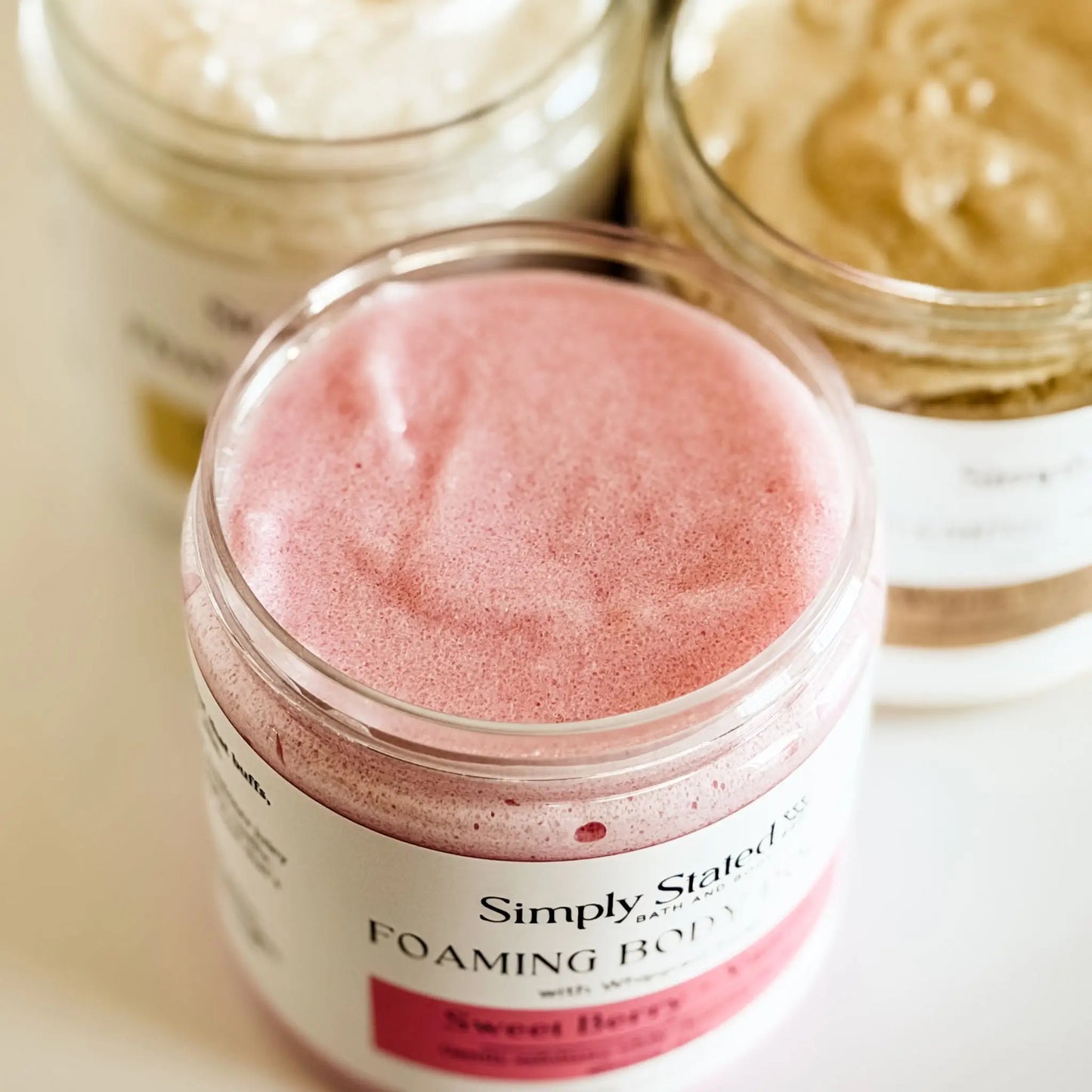 Sweet Berry + Vanilla Foaming Body Polish