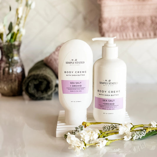 Sea Salt + Orchid Body Creme