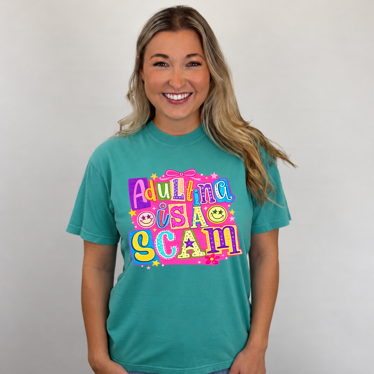 Adulting is a Scam Tee #26156