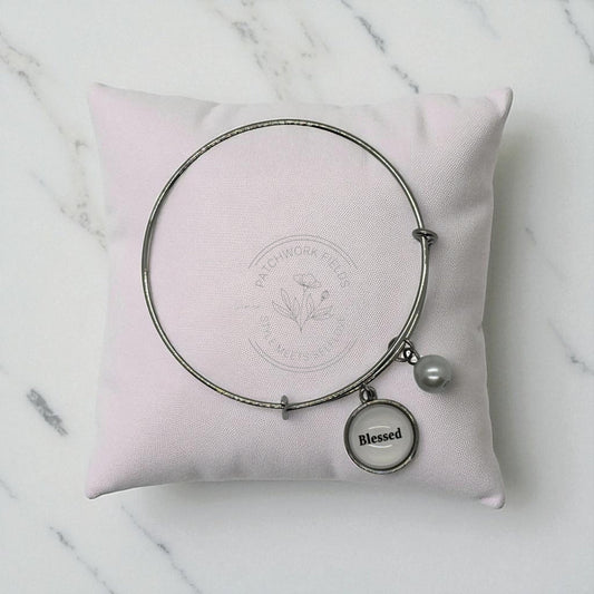 Blessed Charm Bangle Faith
