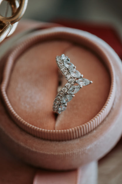 Yvonne Crown Sterling Silver Ring