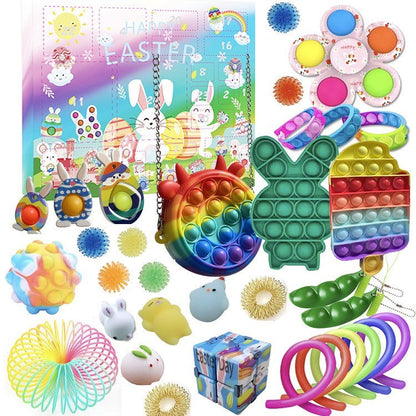 Easter Fidget Calendar Toy Pop It
