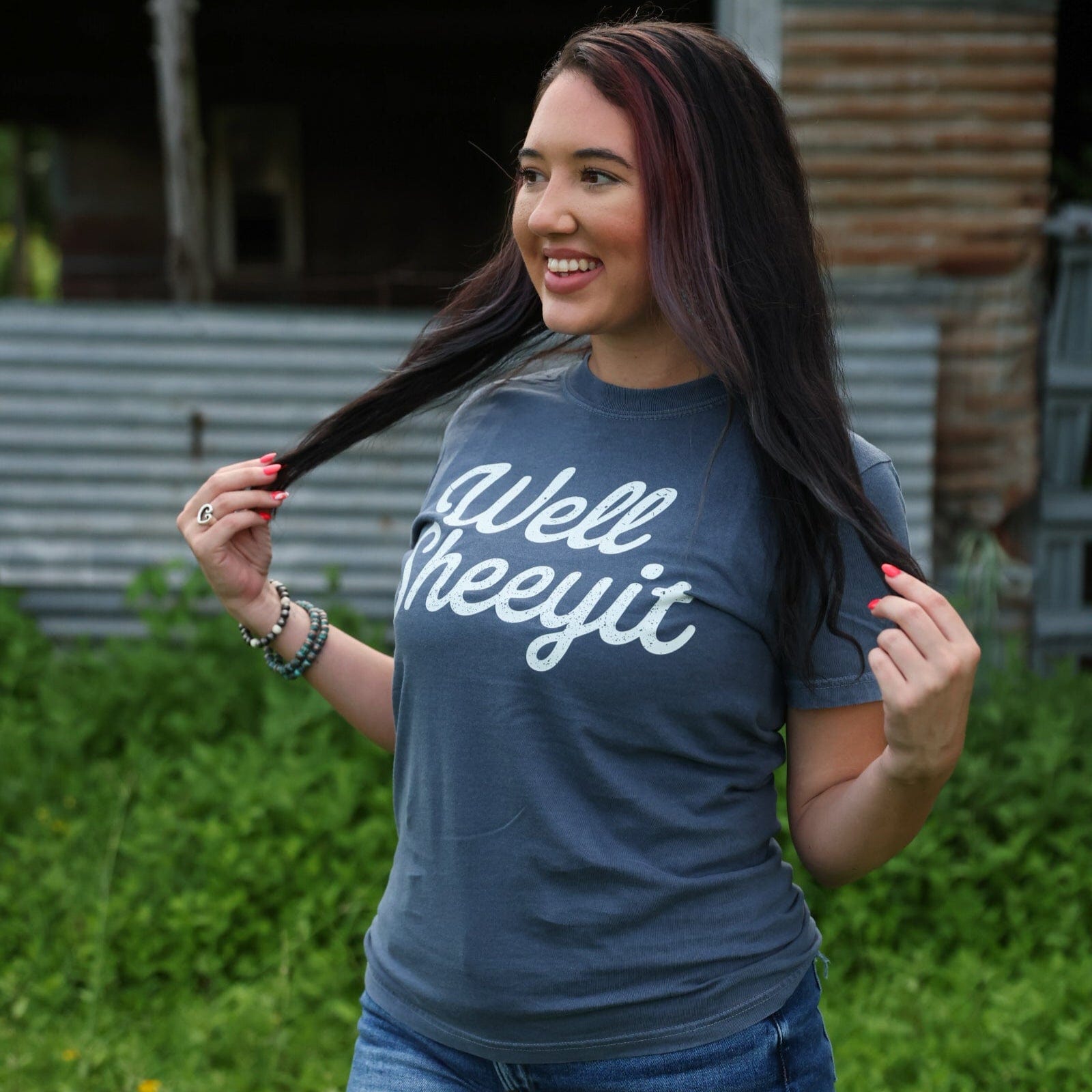 FestiviTees Women - Apparel - Shirts - T-Shirts Well Sheeyit Soft Graphic Tee