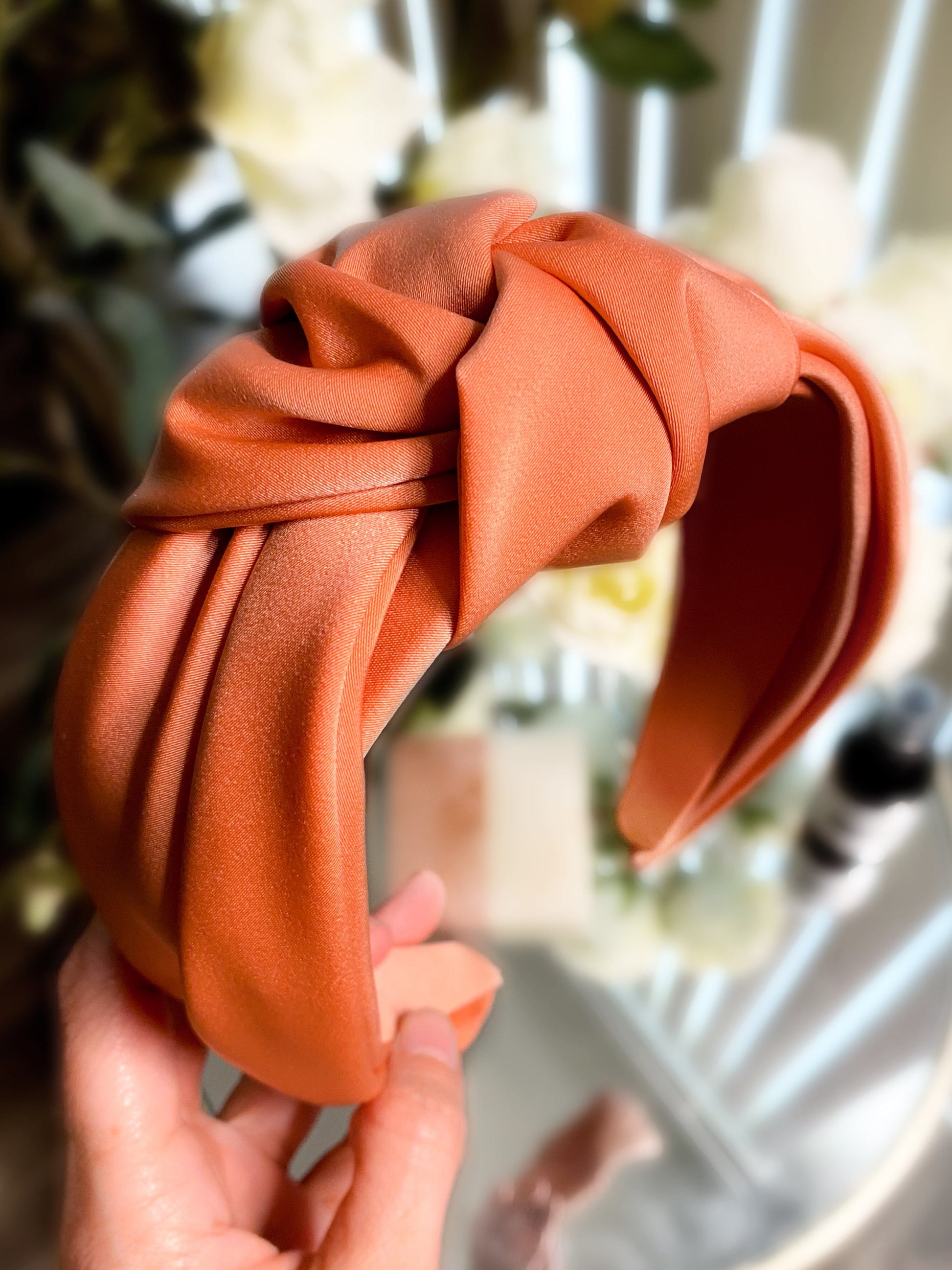 Satin Knot Headband - Girl Code Couture