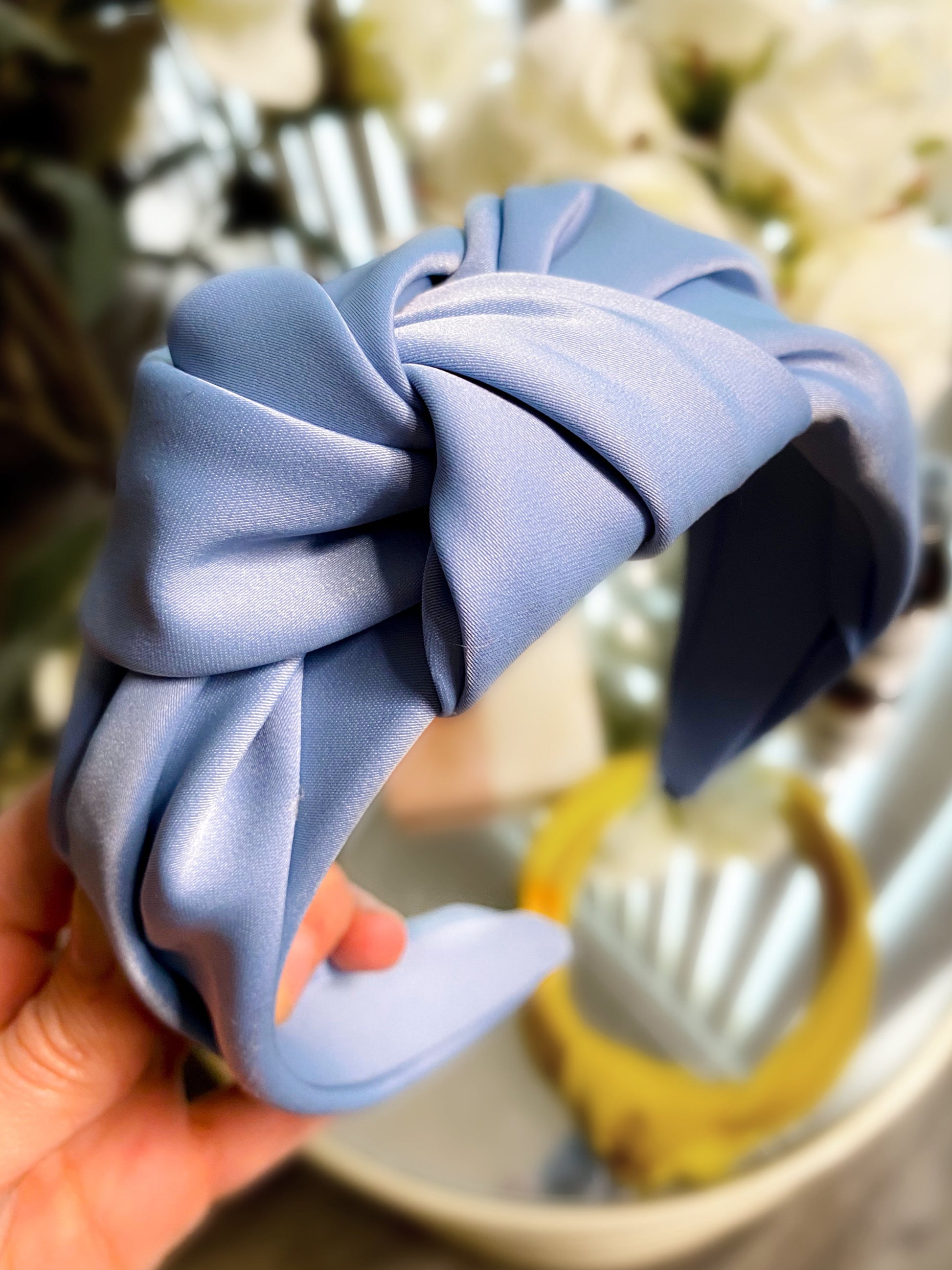 Satin Knot Headband - Girl Code Couture