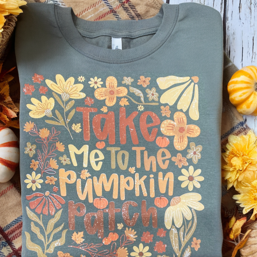 Take Me To The Pumpkin Patch Graphic Tee