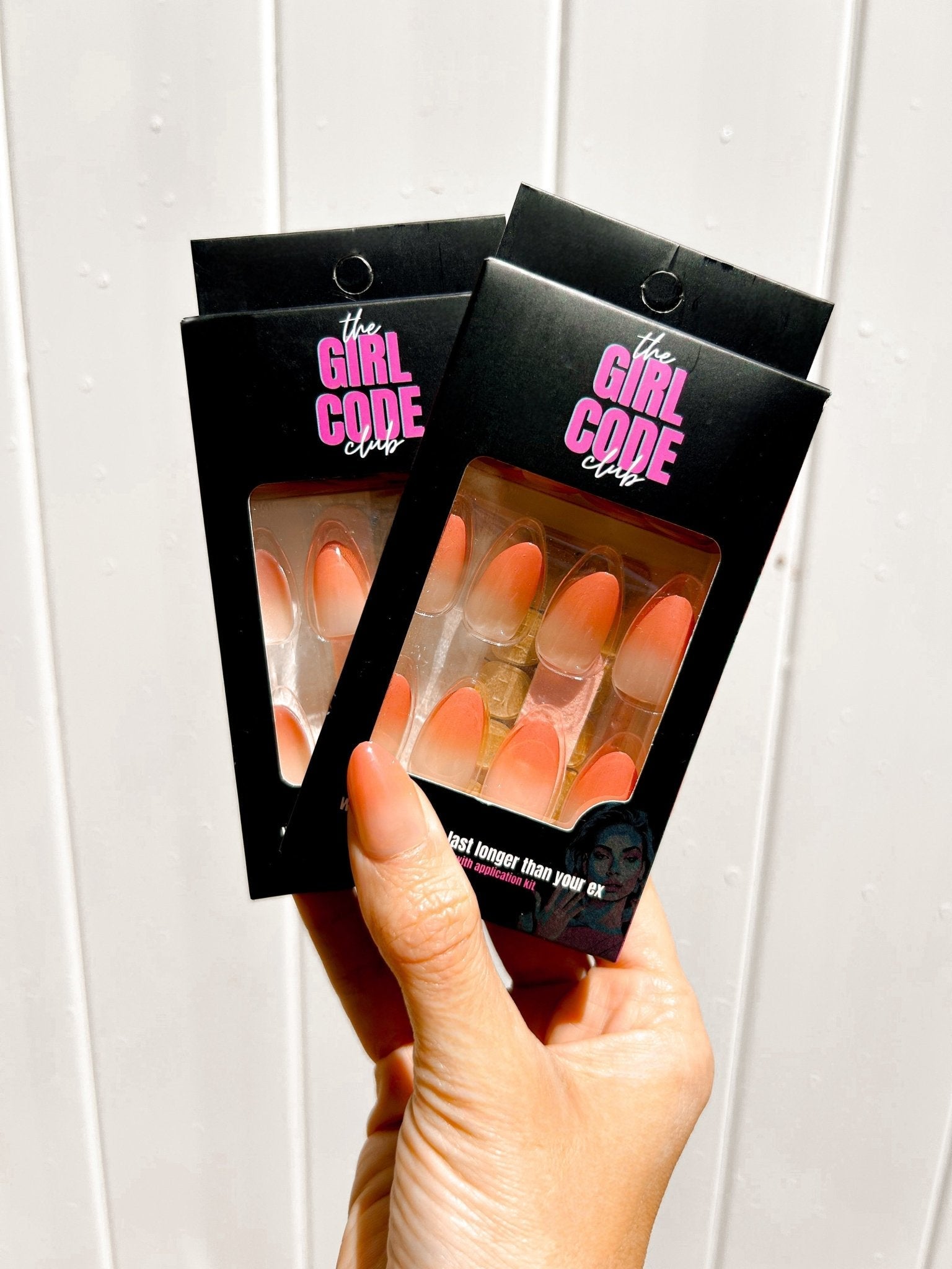 “Orangesicle” Press - On Nail Kit - Girl Code Couture