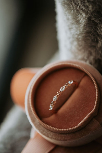 Dreaming of You Dainty Rose Gold Ring