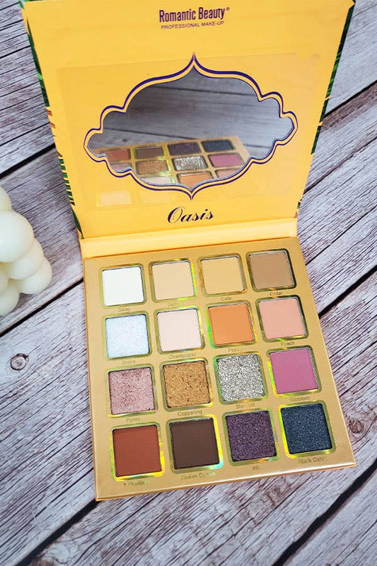 Oasis 16 Color Eyeshadow Palette