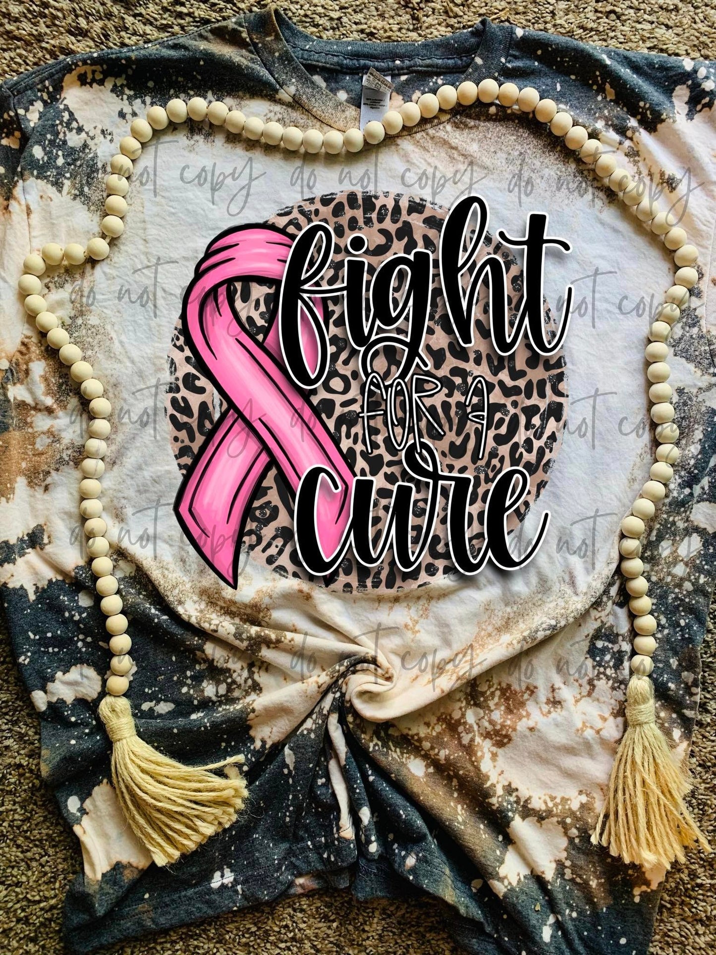 Fight For a Cure Pink Ribbon