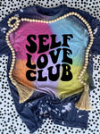 Self Love Club Painted Tee