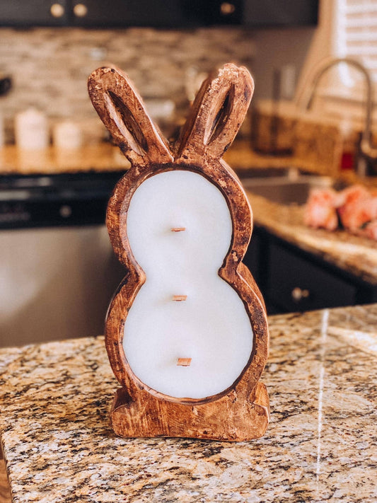 Bunny Dough Bowl Candle
