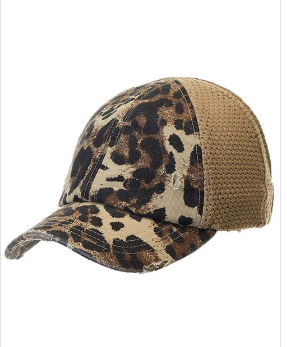 C.C. BASEBALL PONYCAP-LEO