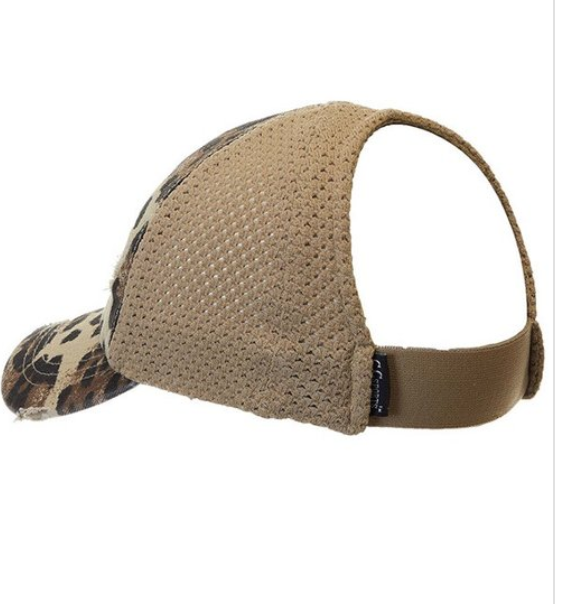 C.C. BASEBALL PONYCAP-LEO